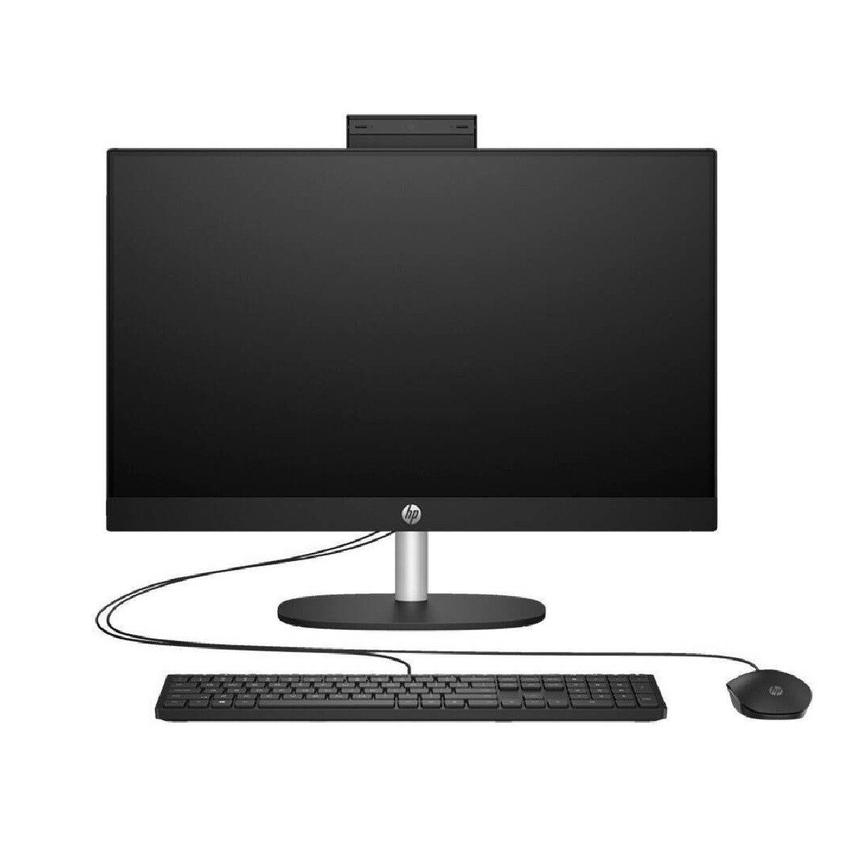 HP All-in-One 24-cr0122nh Desktop Computer, 23.8" FHD IPS Touch Display, Intel Core i5-1335U, 8GB RAM, 512GB SSD Win 11