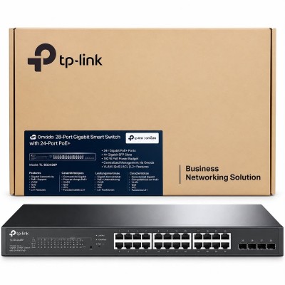 TP-Link TL-SG1428PE 24-Port PoE+ Gigabit Switch | Danny Computers Accra.