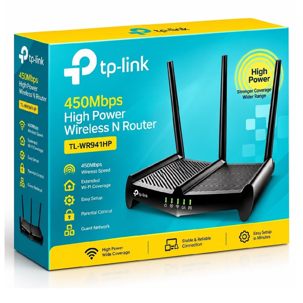 TP-Link TL-WR841HP High Power Wireless N 300 Mbps Wireless Router