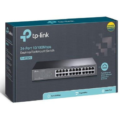 TP-Link TL-SF1024D 24-port 10/100Mbps Desktop/Rackmount Switch