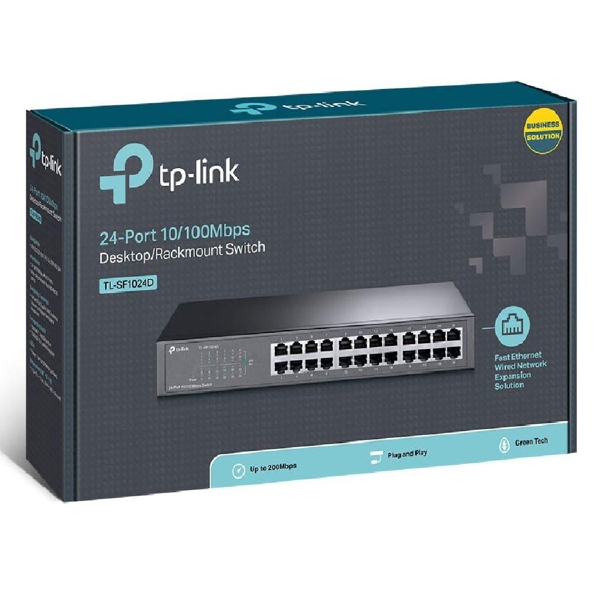 TP-Link TL-SF1024D 24-port 10/100Mbps Desktop/Rackmount Switch