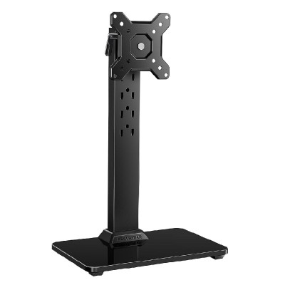 Perlegear PGTVS29 Single Universal Monitor & TV Stand for 13–34 inch Screens up to 44 lbs