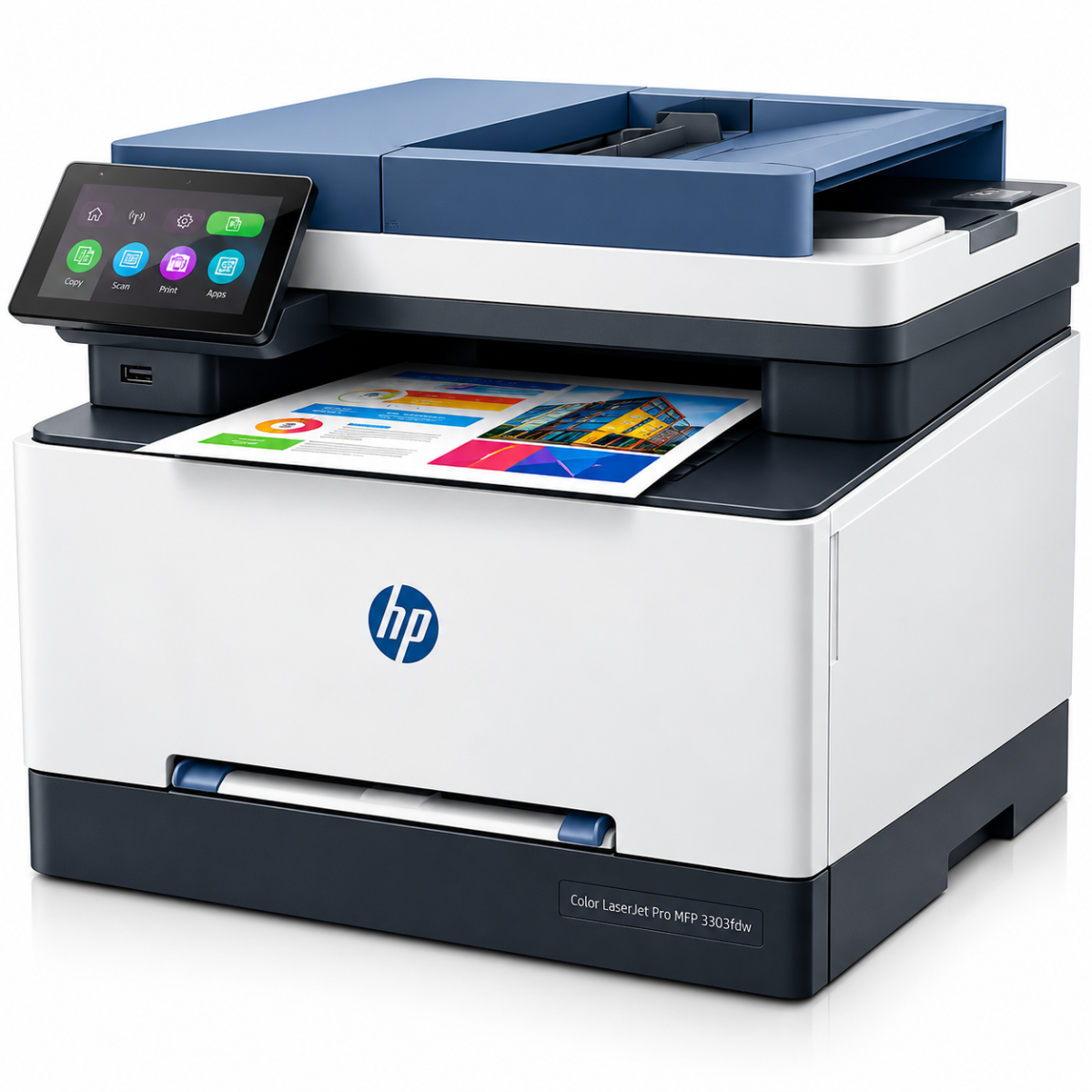 HP Pro MFP 3303fdw Color LaserJet Wireless All-in-One Colour Laser Printer