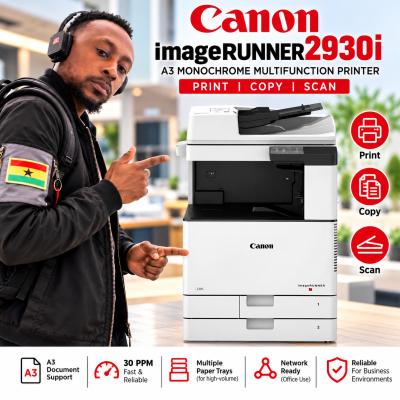 Canon imageRUNNER 2930i A3 Monochrome Multifunction Printer – Print, Copy & Scan | Accra Ghana