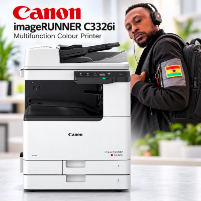 Canon  C3326i mageRUNNER A3 Colour Laser Multifunction Printer – Print, Copy, Scan & Network | Ghana