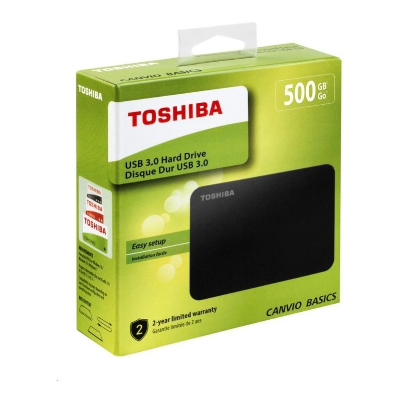 Disque Dur Externe 500go - 2.5“ USB C, Stockage HDD Portable pour