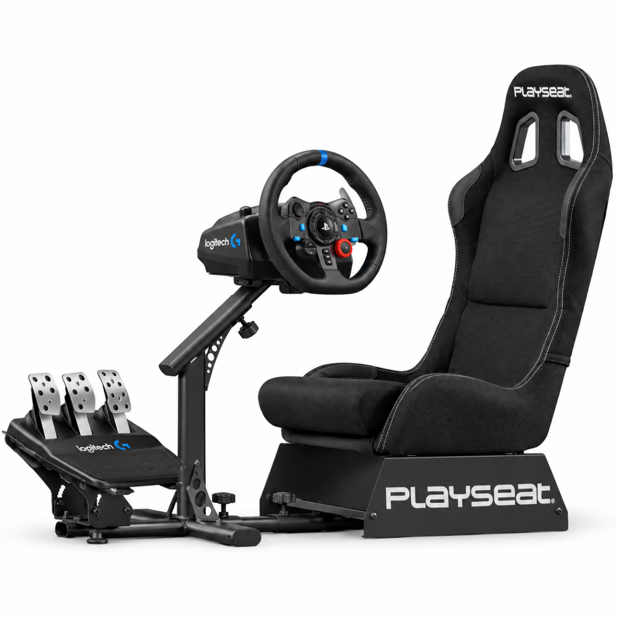 PLAYSEAT Evolution ActiFit Black Racing Simulator Seat for Gaming and Driving Simulation | Ghana