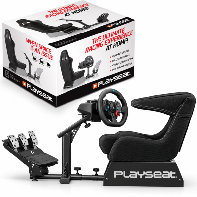 PLAYSEAT Evolution ActiFit Black Racing Simulator Seat for Gaming and Driving Simulation | Ghana