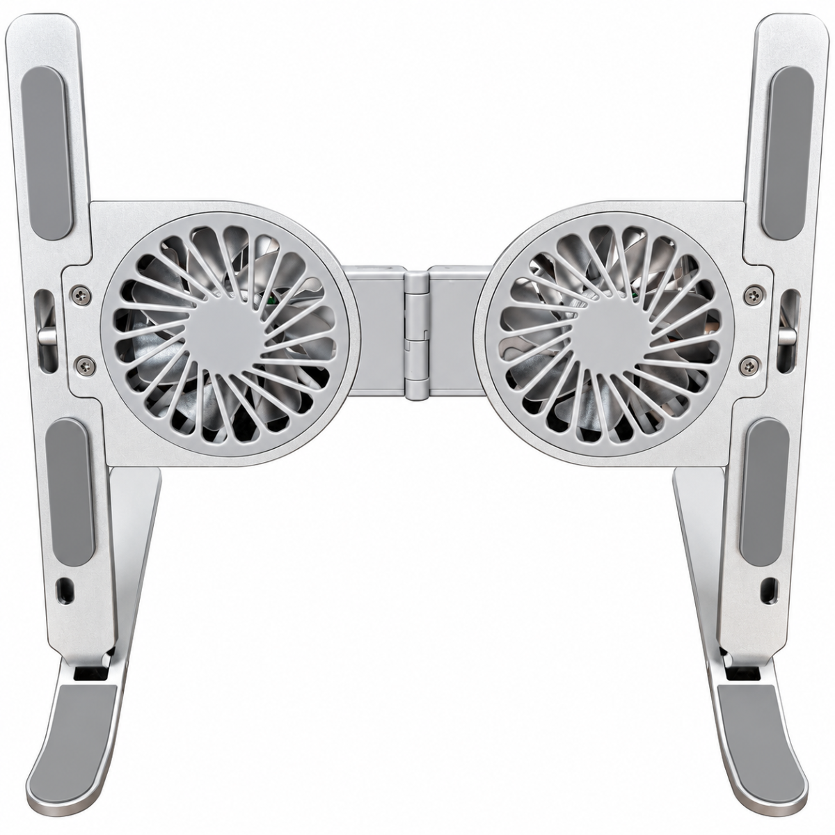 Portable multifunctional aluminium laptop stand with built-in cooling fan for laptops | Danny Computers
