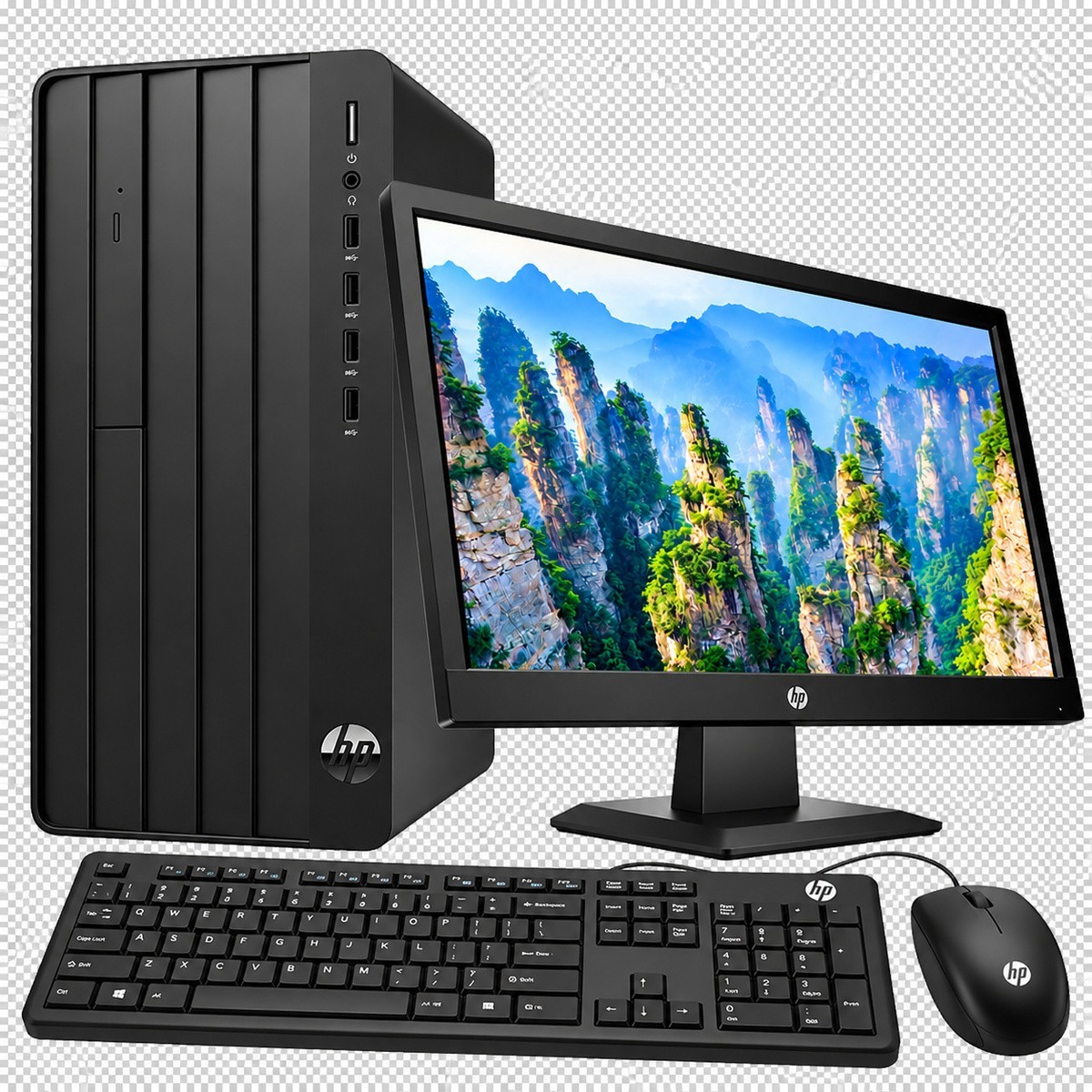 HP Pro Tower 290 G9 desktop computer Core i3 12th Gen, 8GB DDR4 RAM, 512GB SSD, Win 11 and a 22-inch monitor | Accra, Ghana.