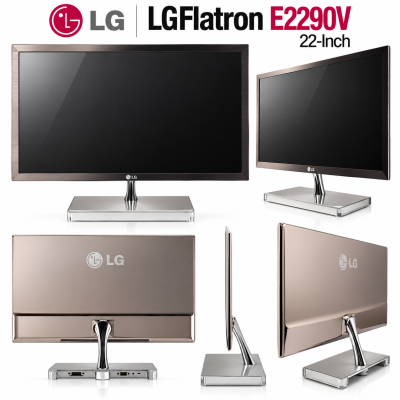 LG Flatron E2290V 22-Inch Full HD LED Monitor | UK Used – Danny Computers | Ghana