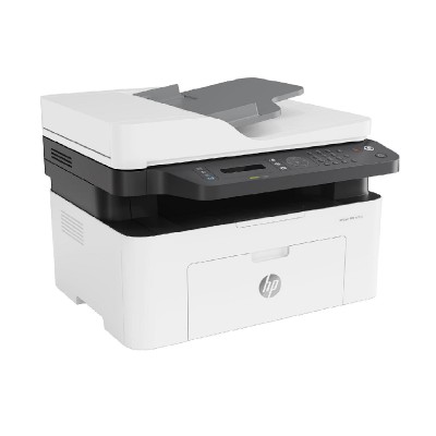 HP Laser MFP 137fnw Printer - Print, Copy, Scan, Fax - Black and white, Printer for Small Medium Business