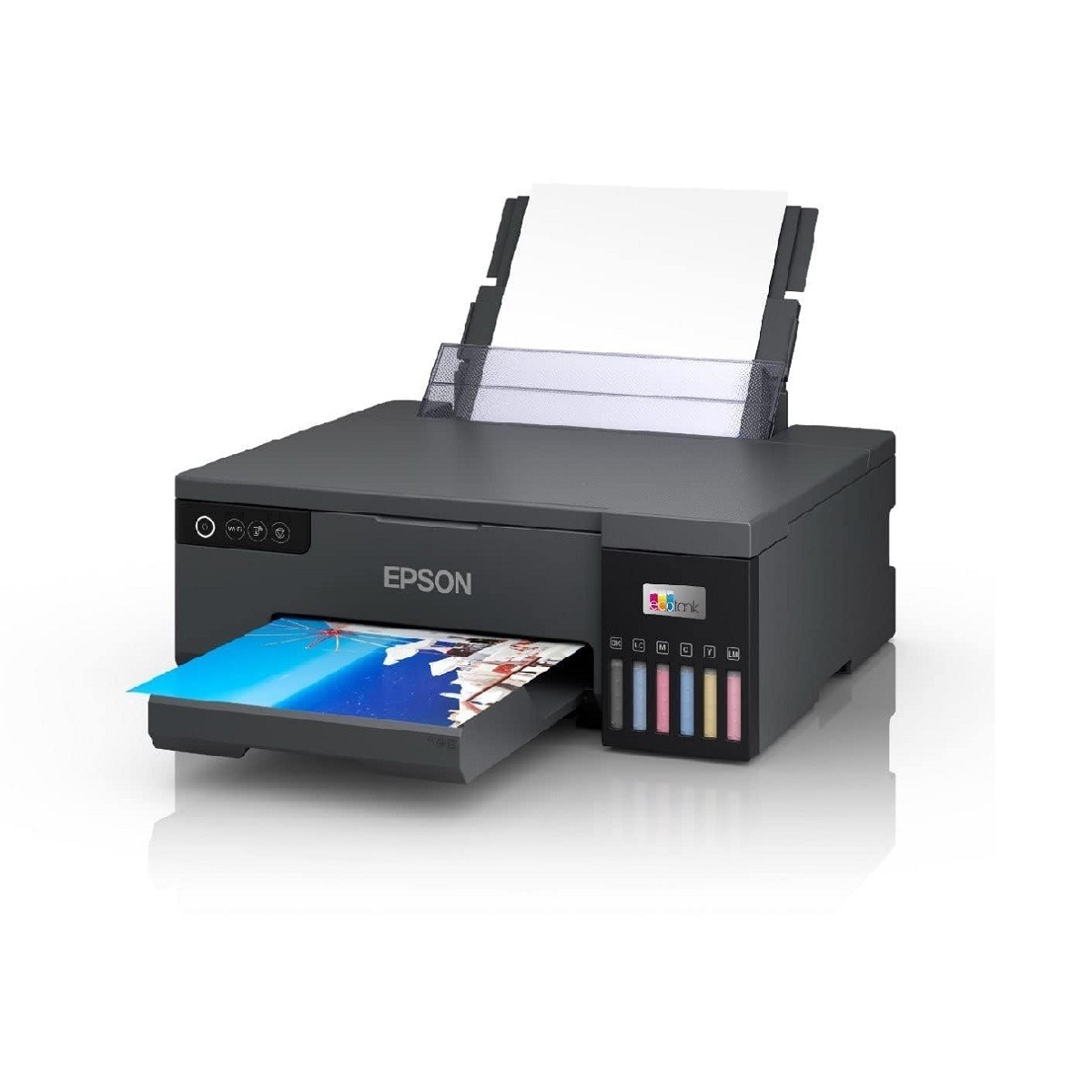 Epson Eco Tank L8050 Wireless Colour Home Inkjet Printers, Multicolor