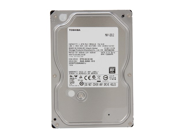 Toshiba deals dt01aca100 1tb