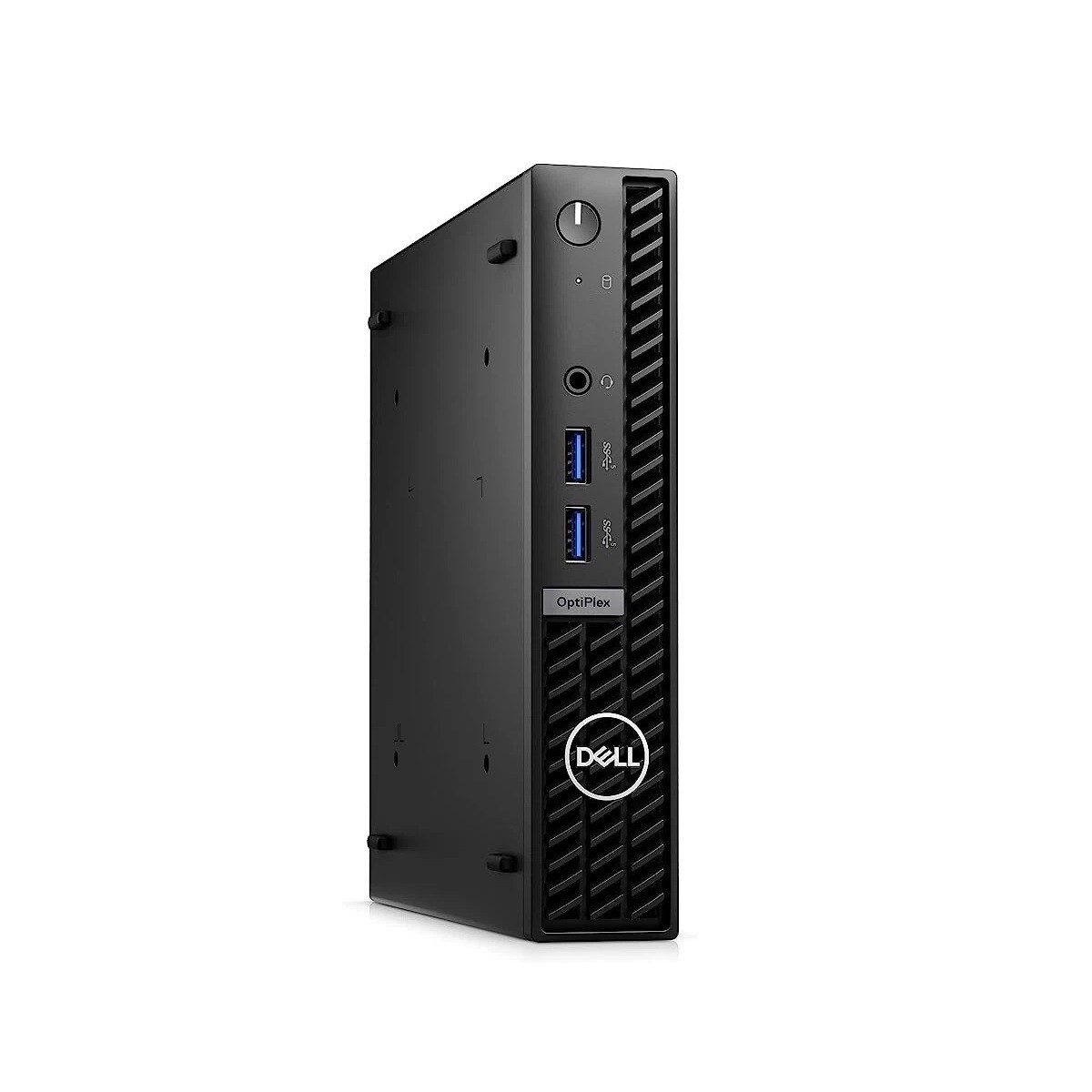 Dell Optiplex 7010 Micro with a 13th gen i5 processor, 16GB of RAM, and a 256GB SSD a compact desktop computer