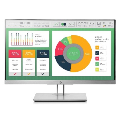 HP EliteDisplay E223 21.5-Inch Screen LED-Lit Monitor Silver